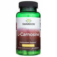 Swanson L-Karnozyna L-Carnosine 500 mg 60 kapsułek Suplement diety