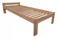 Łóżko MALMA DREWNIANE 90X200 + STELAŻ OD PRODUCENTA