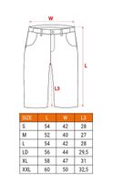 krótkie spodenki basic, rozmiar l/52 - t n81-440-l