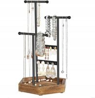 STOJAK NA BIŻUTERIĘ DRZEWKO ORGANIZER NA NASZYJNIKI KOLCZYKI PREZENT