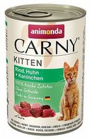 Animonda Cat Carny Kitten Wołowina, Kurczak + Królik 400g