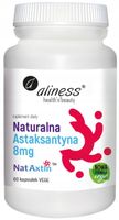 Aliness Naturalna Astaksantyna NatAxtin 8mg 60 kapsułek Długotrwały stres
