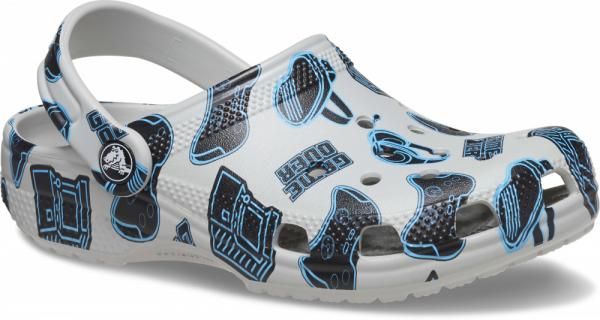 Dziecięce Chodaki Crocs Classic Game Over 22-23 zdjęcie 1