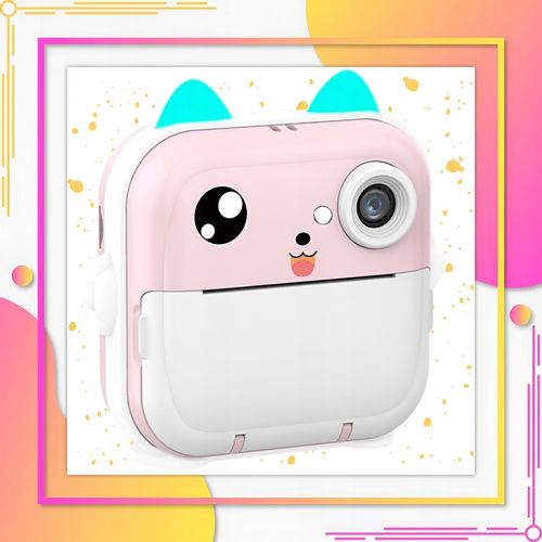 APARAT NATYCHMIASTOWY DLA DZIECI DRUKUŚ DRUKARKA Z KARTA 32GB + 3 ROLKI na Arena.pl