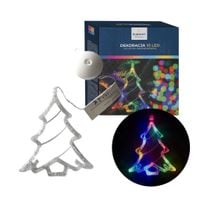LAMPKI 10 LED NA BATERIE MULTICOLOR CHOINKA