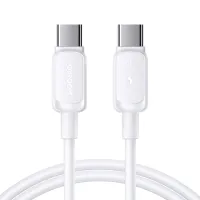 kabel joyroom s-a14 usb-c - usb-c 60w 1,2m - biały