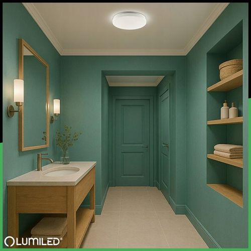 LAMPA DO ŁAZIENKI PLAFON ŁAZIENKOWY LED 24W IP44 PANEL SUFITOWY na Arena.pl