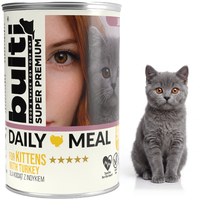BULTI Daily Meal Kitten mokra karma dla kociąt Indyk 400g