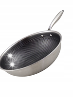 Wok MASTERPAN 32 cm stalowy