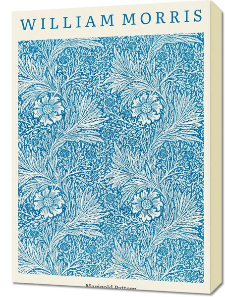 Obraz 50x70cm Design Marigold Pattern, Morris Vintage do Salonu zdjęcie 1