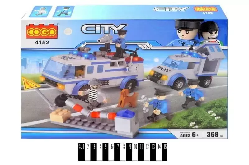 Klocki konstrukcyjne 368el zdjęcie 1