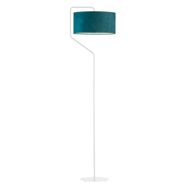 Lampa podłogowa TESALLIA biała zieleń zdjęcie 1