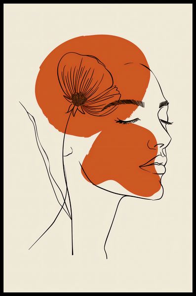 Plakat 53x81cm Ciepło Kwiatu zdjęcie 2