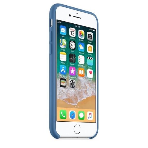 Apple iPhone 8 / 7 Silicone Case - Denim Blue na Arena.pl
