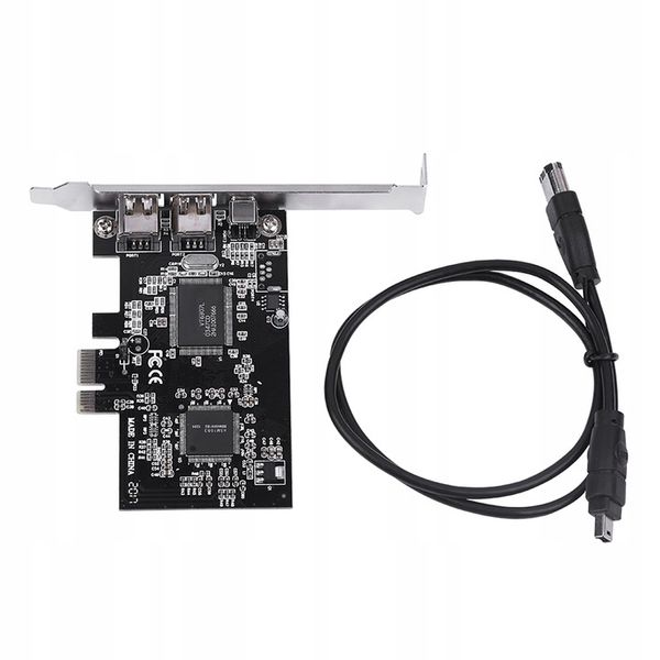 Karta kontrolera PCI-E PCI Express FireWire 1394a zdjęcie 1