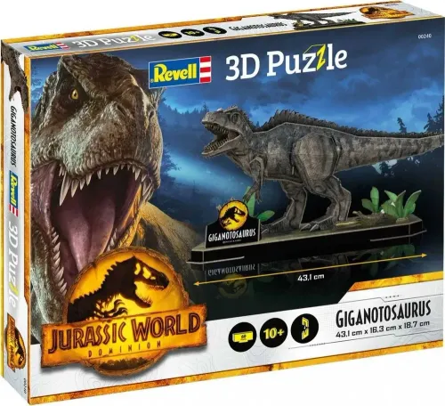 Jurassic world - giganotosaurus 3D (puzzle) na Arena.pl