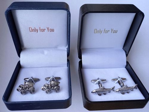 Spinki do mankietów Ryby Karp Lin dla Wędkarza na Arena.pl