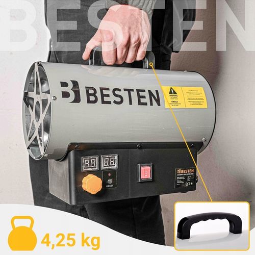 Nagrzewnica Gazowa Automatyczna Na Butlę Dmuchawa Termostat 25KW + Reduktor na Arena.pl