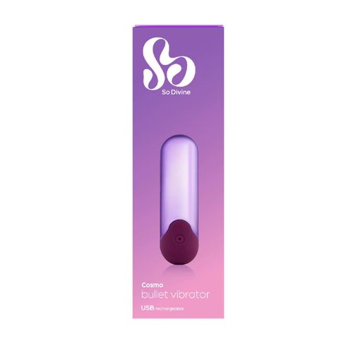 mini wibrator bullet cosmo so divine fioletowy usb na Arena.pl