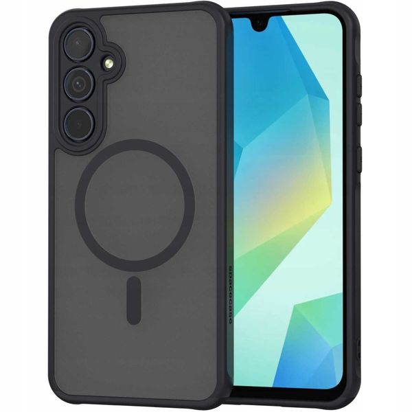 Spacecase Hybrid Mag Galaxy A16 5G Black zdjęcie 3