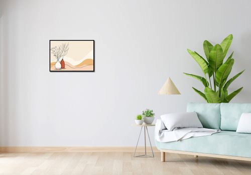 Plakat 59,4x42cm Stylowe Beże na Arena.pl