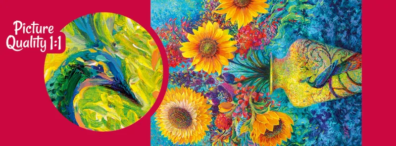 Puzzle 1000 elementów. Kwiatostan 30554 zdjęcie 3