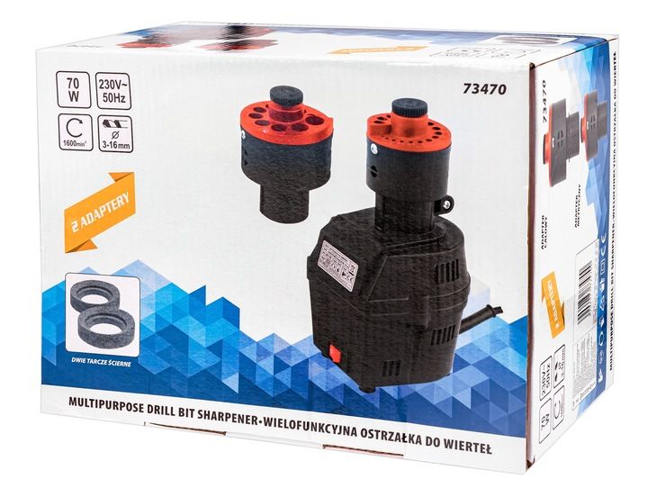 OSTRZAŁKA DO WIERTEŁ 3-16 MM ADAPTER 2X KAMIEŃ zdjęcie 4