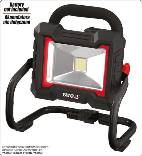 reflektor led 18v 1600lm 20w - yt-82961 na Arena.pl