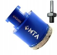 KORONKA DIAMENTOWA 45MM OTWORNICA M14 GRES +GRATIS