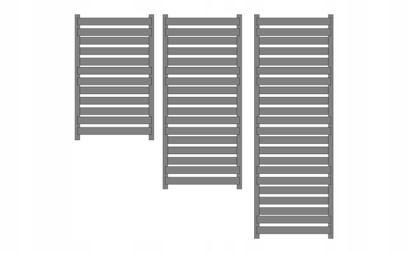 Grzejnik łazienkowy PANDORA SPECIAL 820x440 BIAŁY zdjęcie 13