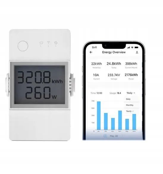 Inteligentny przełącznik SONOFF POWR316D zdjęcie 1