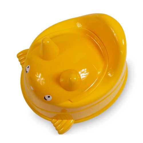 Nocnik tradycyjny plastikowy toaletka dla dzieci kibelek krzesełko żółty UC07001-2 na Arena.pl