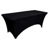 OBRUS ELASTYCZNY PLAMOODPORNY CZARNY 240CM POLIESTER