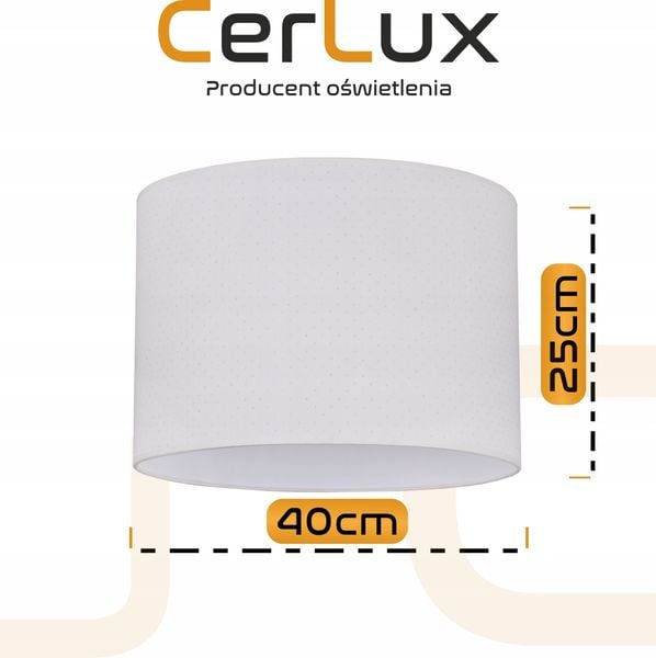 STYLOWY Abażur 40cm zdjęcie 2