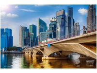 120CM 80CM OBRAZ ŚCIENNY SINGAPUR