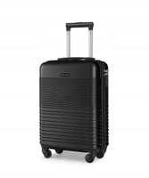 Walizka Kabinowa Podróżna Na Kółkach Twarda PUCCINI Czarna ABS028C-1