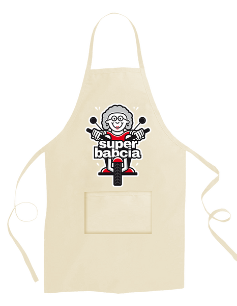 Fartuch Kuchenny Super Babcia zdjęcie 1