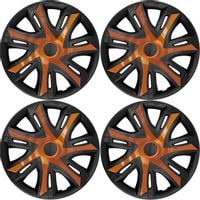 4x Kołpak 16 cali uniwersalne NRM N-POWER COPPER MIEDZIANY Komplet Kołpaków