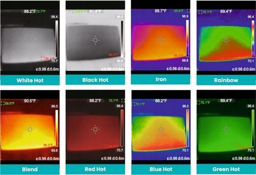 KAMERA TERMOWIZYJNA PRO –20 +550 USB-C 2.8" LCD ALARM CE ZAPIS ZDJĘĆ na Arena.pl