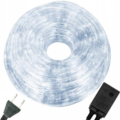 wąż świetlny, lampki zewnętrzne 18,5 metra zimne białe lamp30b na Arena.pl