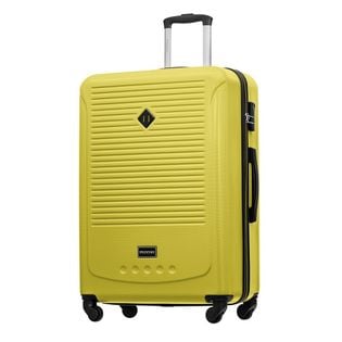 Duża walizka PUCCINI CORFU ABS016A 5 Limonkowa