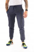 Spodnie dresowe męskie granatowe melanż Amon Rozmiar - M