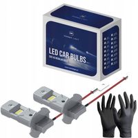 ŻARÓWKI H3 LED MARBA LIGHT 6000K BIAŁE 1:1 ORYGINALNY ROZMIAR GWARANCJA