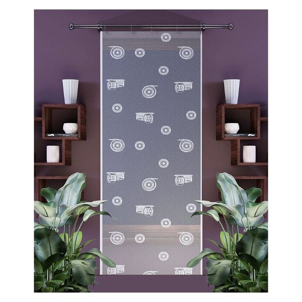 Firanka a'la panel Lewis szerokość 100 cm 🔲 DomoweTekstylia | WN726L 100 zdjęcie 2