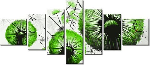 70CM 160CM ZEGAR 7 ELEME LIMONKOWE DMUCHAWCE DRUK OBRAZ na Arena.pl