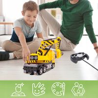 CIĘŻARÓWKA SAMOCHÓD KOPARKA RC ZDALNIE STEROWANY AUTO NA PILOTA DLA DZIECI