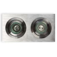 Wpuszczana lampa FASTO II Orlicki podtynkowa aluminium