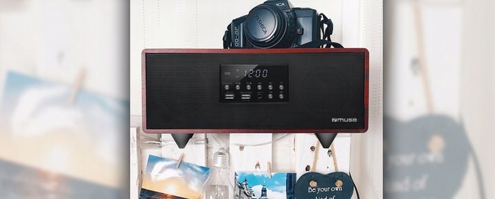 GŁOŚNIK BLUETOOTH 40W BAS USB RADIO FM PLL WYŚWIETLACZ LED MUSE M-630 DWT zdjęcie 3