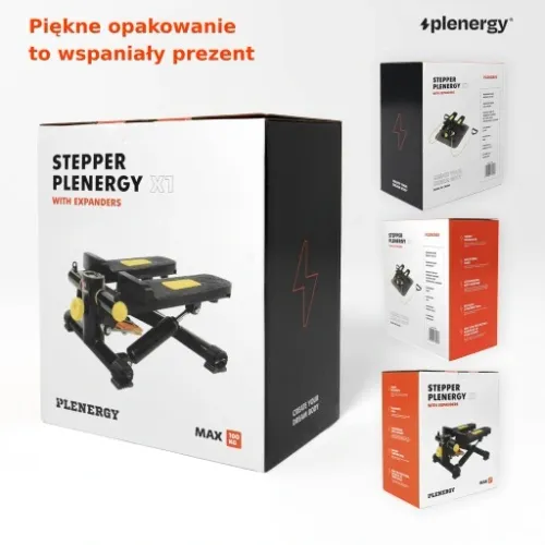 Stepper Plenergy X1 z linami zasilania na Arena.pl
