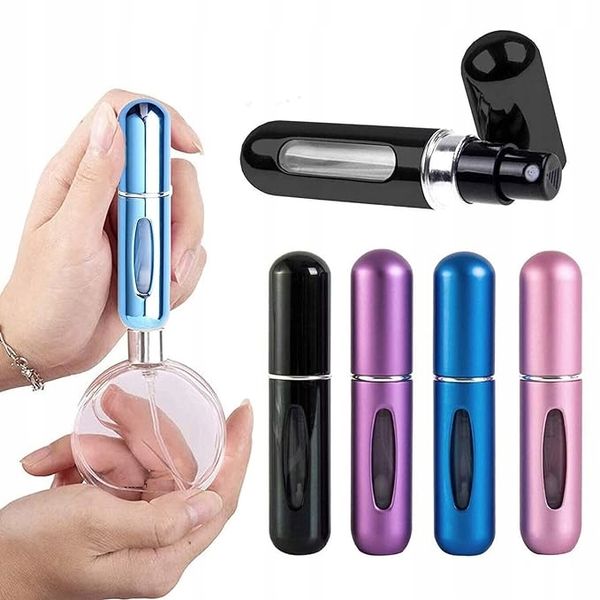 6x ATOMIZER PODRÓŻNY PERFUMY PERFUM 5ML DOZOWNIK zdjęcie 7